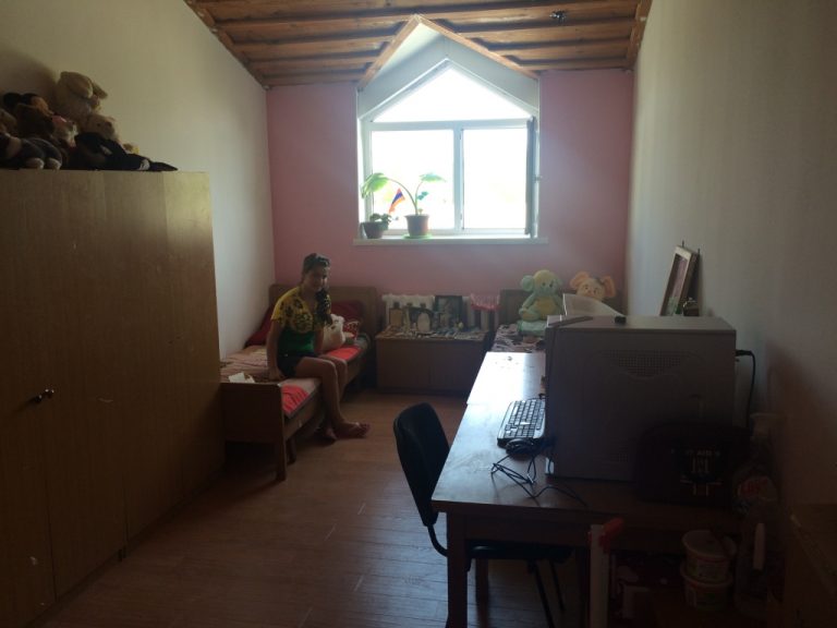 New doors and windows and colorful walls all make for a better environment at the Terchoonian Home.