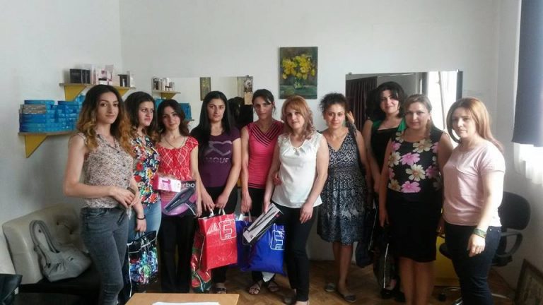 Participants received the necessary equipment and supplies they need to work in their respective villages.