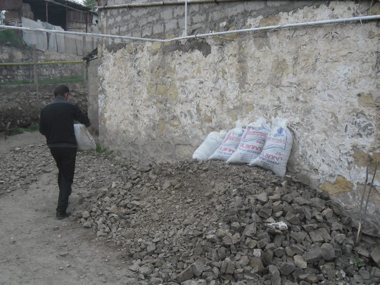 Material given for barn roof repairs.