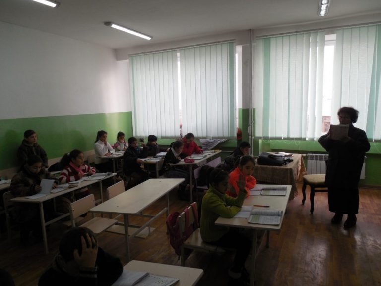 Students in their newly renovated classroom in Hatsik. Thank you to all of the donors.
