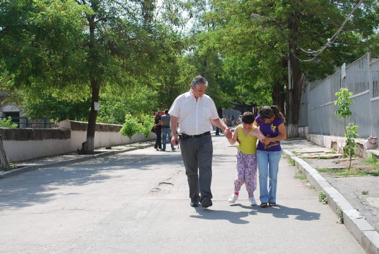 Executive Director, Peter Abajian, lending a hand.