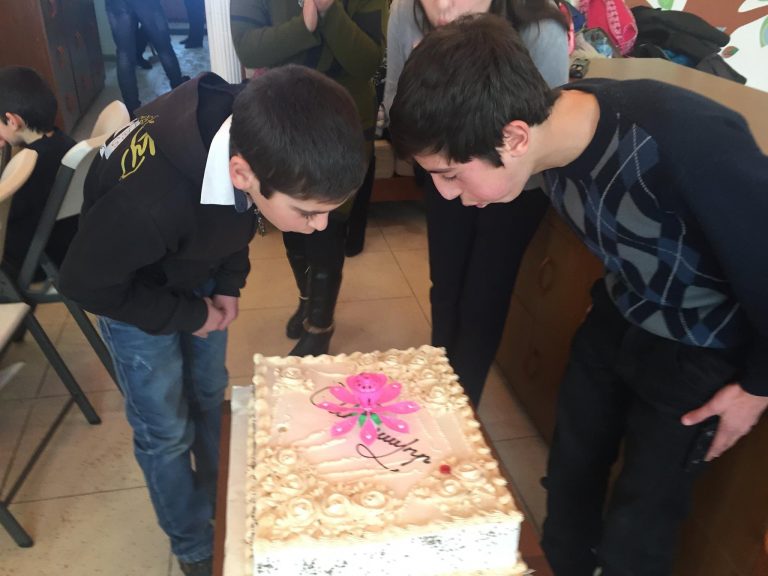 January 2017 birthdays are celebrated with much enthusiasm!