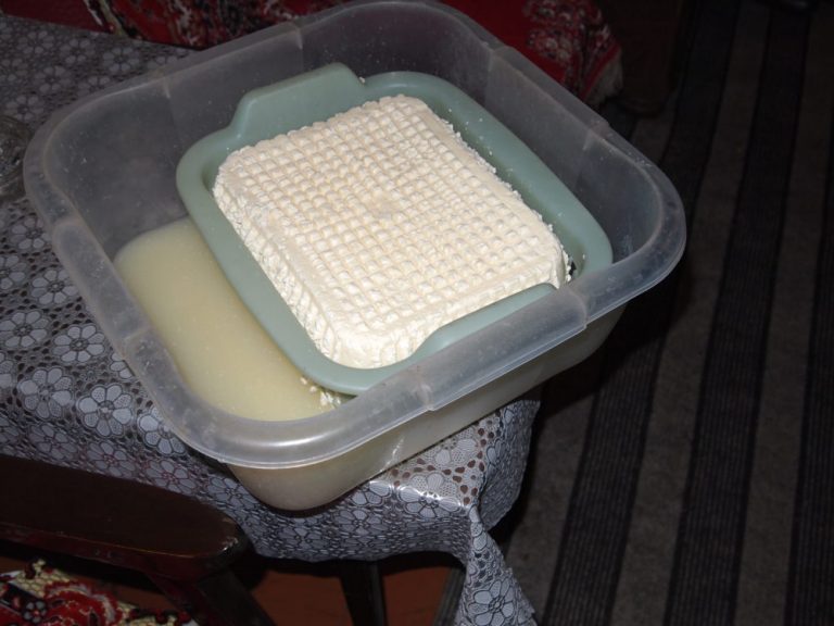 Lamara produces and sells milk, butter and cheese.
