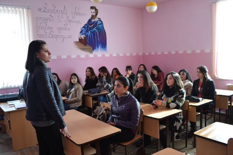 Mentoring Girls in Gyumri