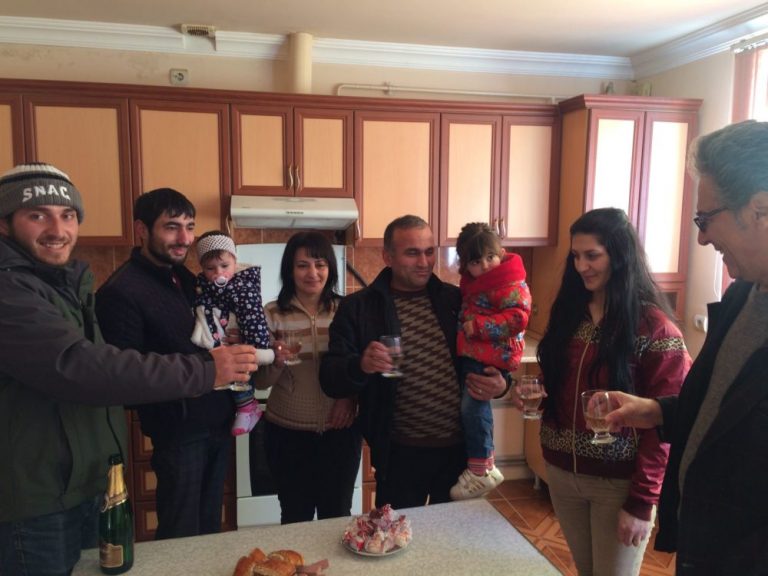 Cheers to a new start for the Azizbekyan Family.