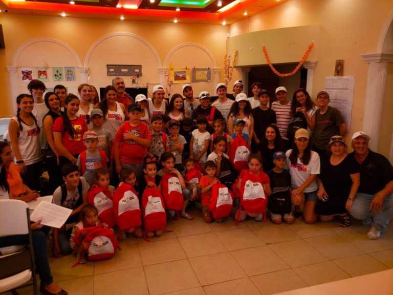 Another success Packs on Backs distribution with out SERVICE Armenia 2019 participants, Med-Aid ARMENIA 2019 volunteers, Paros & Debi Arach staff members.