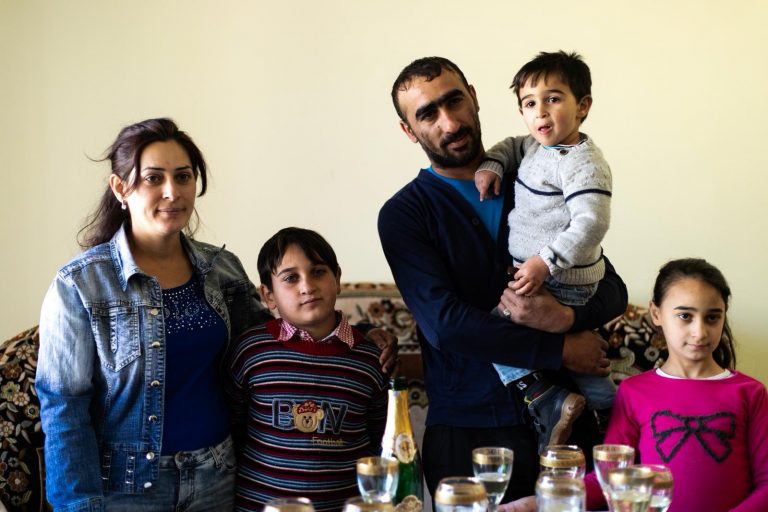 As with all Paros beneficiary families, the Tovamasyan family is contractually obligated to not rent, live elsewhere or borrow against this apartment 
until their youngest child turns 18 years old.