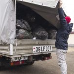 Truck loads of recyclables were collected and transferred to the center in Yerevan as a result of the recycling contest.