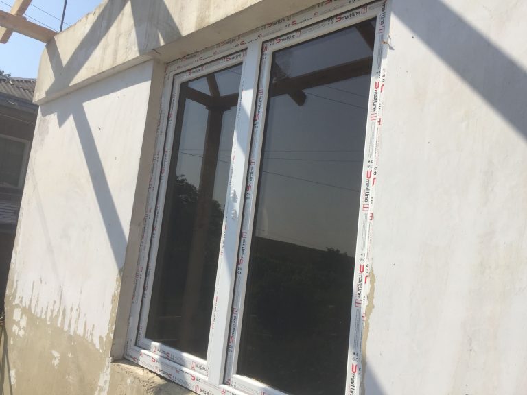 New windows were installed throughout Emma's home.