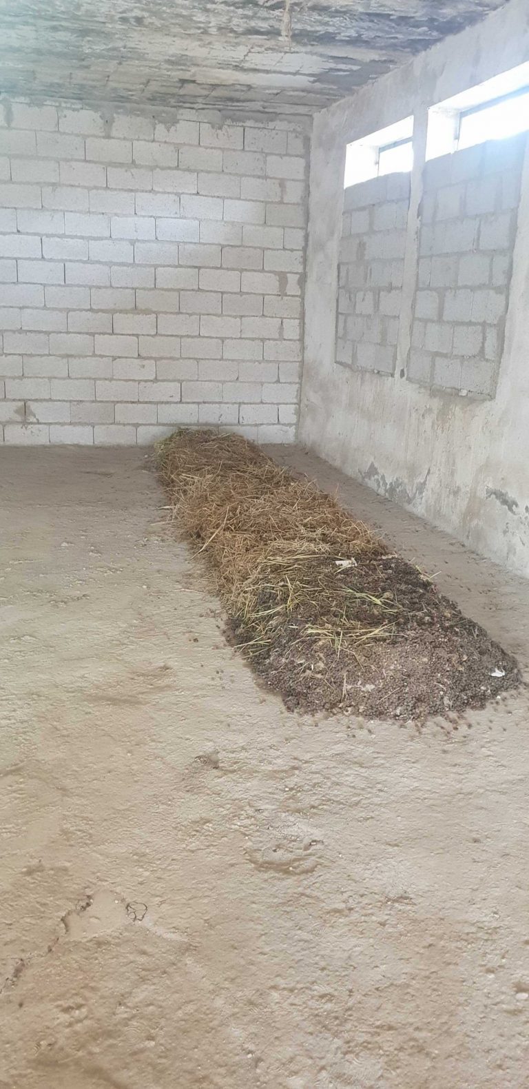 Our first batch of fertilizer production has begun.