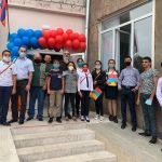 Opening day following the renovation of the Zorakan village schol.
