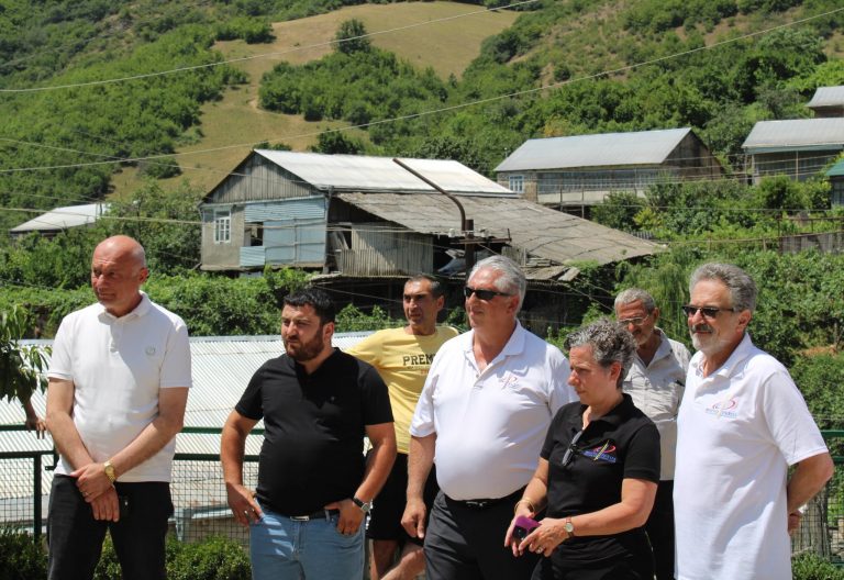 Paros Staff at the opening.