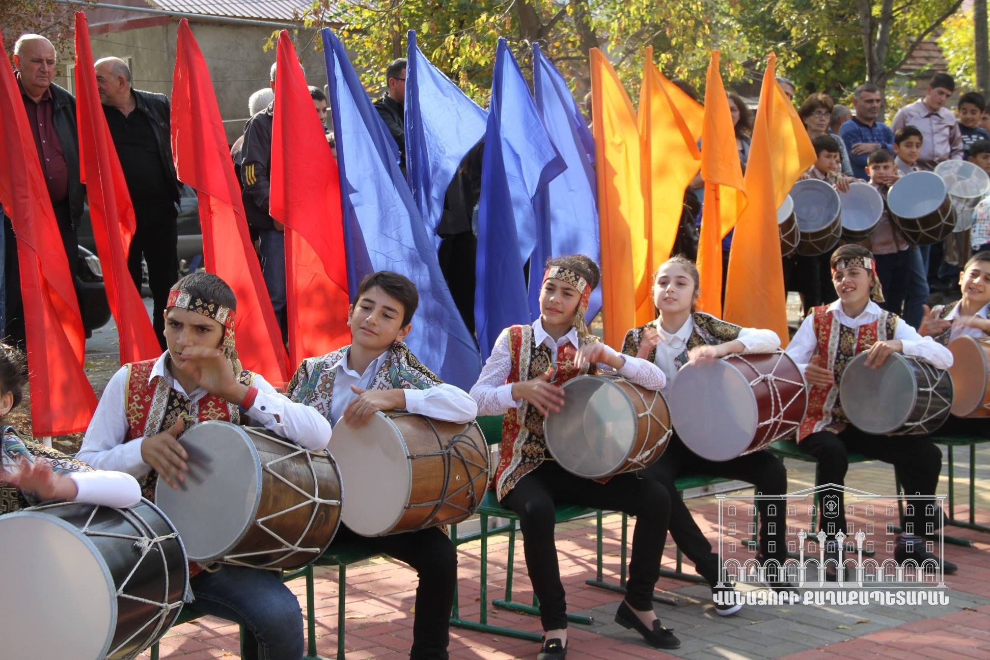 Dhol group during the city day