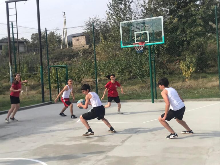 Vardenis Community Basketball Court